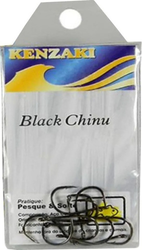 Anzol Black Chinu Nº5 Com 20 Un.kenzaki