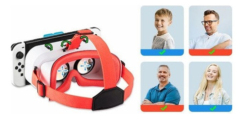 Óculos De Realidade Virtual Para Jogo Para Nintendo Para