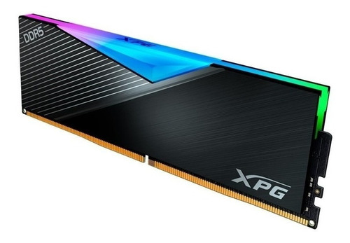 Imagen 3 de 3 de Memoria RAM Lancer RGB gamer color negro 16GB 1 XPG AX5U5200C3816G-CLAR