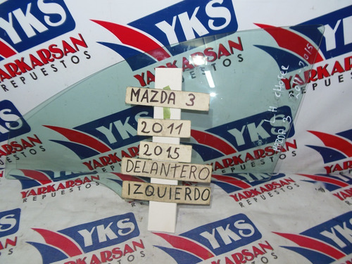 Vidrio Delantero Izquierdo Mazda 3 2009-2013