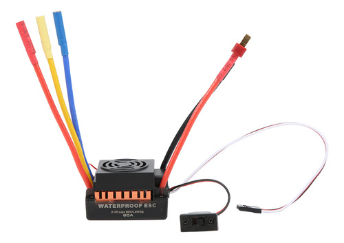 Accesorio De Controlador De Velocidad Electrónico Esc Rc 60a