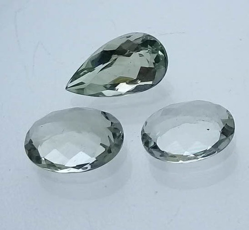 Heliodoro 12.850 Cts Kit 03 Pedras Natural Praziolita A