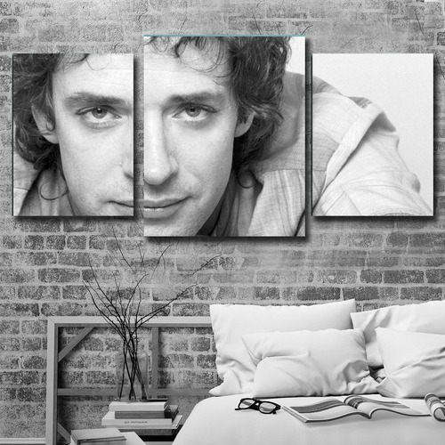 Imagen 2 de 6 de Gustavo Cerati Tríptico Canvas Tela 100x50