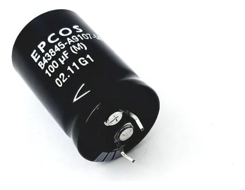 5 Peças Capacitor Snap-in Epcos 100uf X 400v 20x35mm