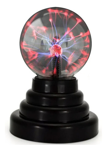 Lámpara De Escritorio Plasma 3.94 Ball Electricity Usb Light
