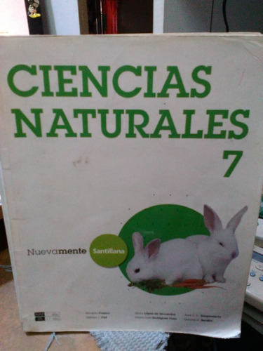 Ciencias Naturales 7 - Nuevamente /santillana