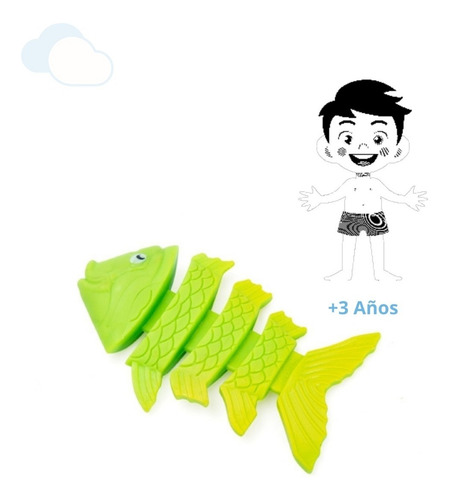 Imagen 3 de 9 de Peces De Buceo Para Aprender A Nadar +3 Años Bestway