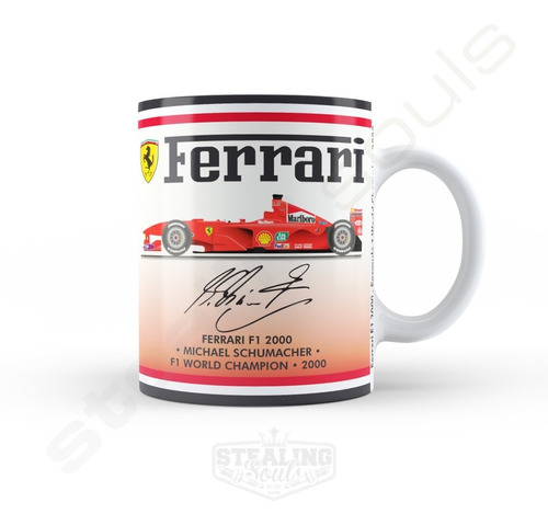 Taza | Schumacher | Ferrari F1 2000 | F1 World Champion 2000