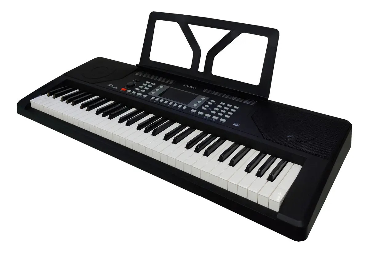 Teclado Parquer Sensitivo 5 Octavas 61 Teclas Livianas