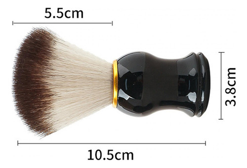 S 2 Brochas De Afeitar For Hombre Con Cerdas Suaves Y Borde