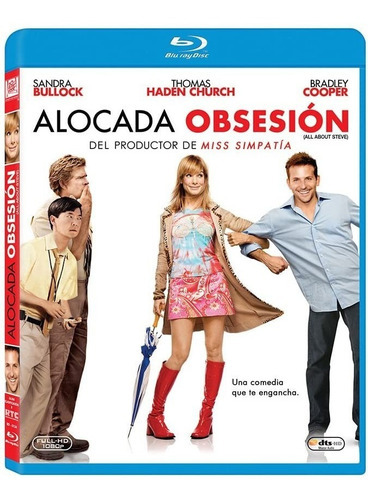 Alocada Obsesión Blu Ray Sandra Bullock Película Nuevo