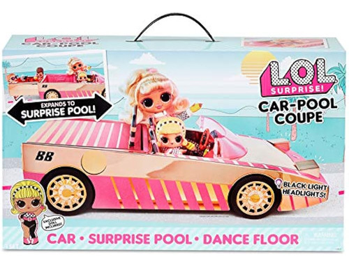 Lol Surprise Car Pool Coupe Con Muñeca Exclusiva, Piscina So