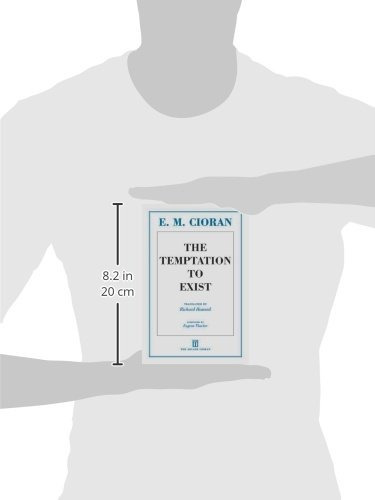 Book : The Temptation To Exist - E. M. Cioran