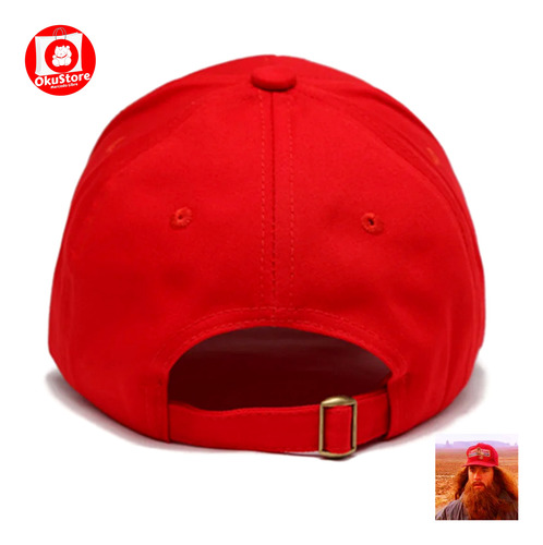 Gorra Forrest Gump Película Bordada Ajustable Bubba Gump Rojo Ajustable Lisa