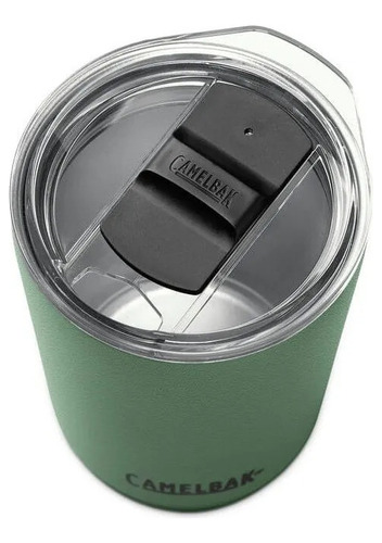 Copo Térmico Thumbler Com Tampa Aço Inox 350ml Camelbak Cor Verde