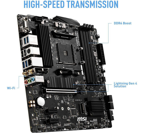 Msi B550m Pro-vdh Wifi Proseries (amd Am4, Ddr4) Placa Base