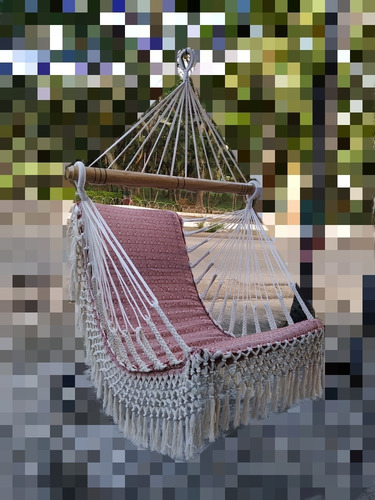 Silla Hamaca Grande 100% Algodón