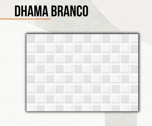 Vit Cerámica Colombiana Dhama Branco Blanco Para Pared 31x45