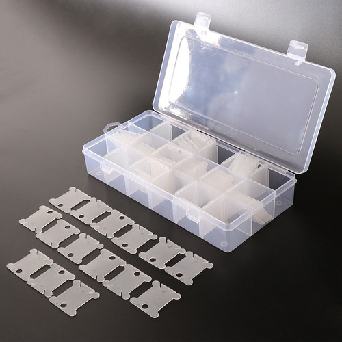 120 Piezas Bobinas De Coser Para Máquina De Coser Con Caja