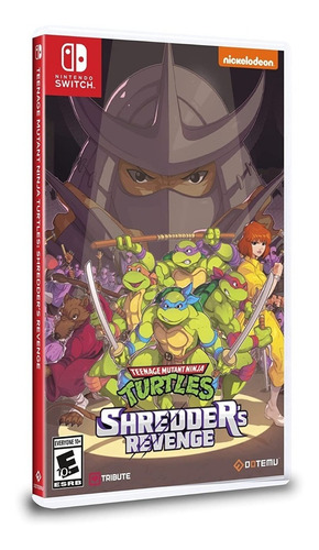Imagen 1 de 4 de Teenage Mutant Ninja Turtles: Shredder's Revenge  Standard Edition Dotemu Nintendo Switch Físico