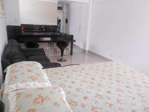 Ref.: Fd56 - Apartamento Com 01 Dorm. - Guilhermina - Praia Grande. - Fd56