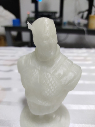Figura Capitán América Impreso En 3d Fluorescente (Usado)