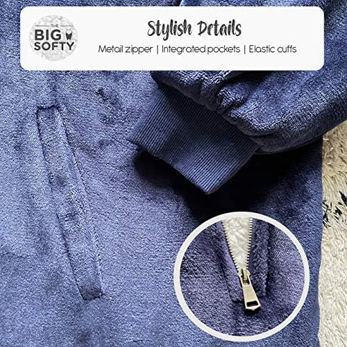 Trekki Sudadera Con Capucha De Gran Tamaño, Manta Portátil C