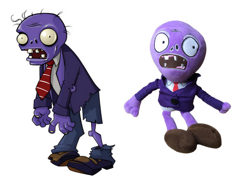 Peluches Zombie Violeta De Planta Vs Zombie Violeta