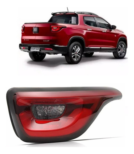 Lanterna Traseira Fiat Toro 16 17 18 19 2020 Com Led Ld