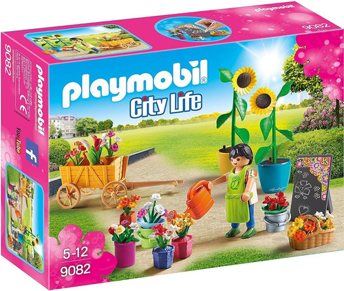 Todobloques Playmobil 9082 City Life Tienda De Flores !!