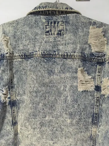 Chamarra de mezclilla forever 21 hombre hotsell