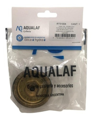 Tapa Valvula Hydra Duo Aqualaf Deca