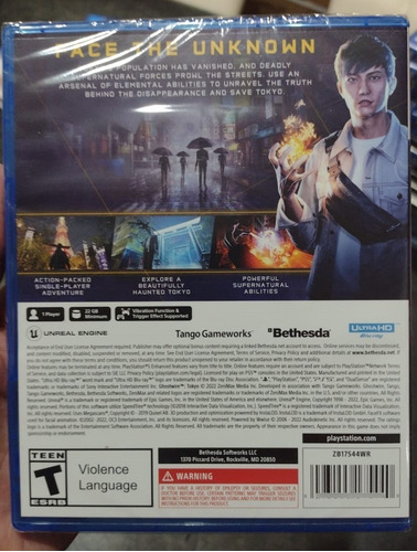 Imagen 3 de 5 de Ghostwire Tokyo Ps5 Juego Fisico Sellado Sevengamer