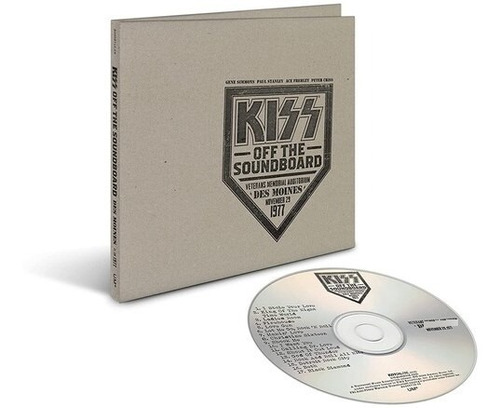Kiss Off The Soundboard Live In Des Moines 1977 - Kiss (cd)