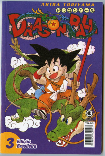 Mangá Dragon Ball 3 Primeira Edição