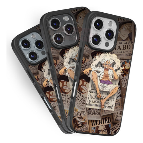 Funda One Piece Monkey D Luffy Gear 5 Zoro Sanji Shanks Tony Negro Samsung Galaxy S23 Ultra