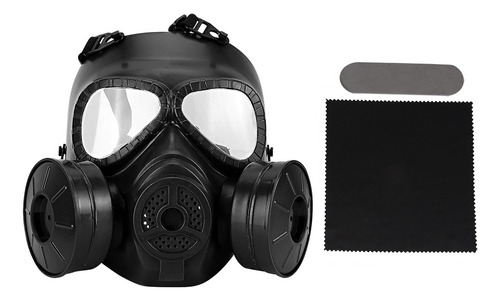 Máscara Cara Completa Casco Simulación Gas Realidad Militar