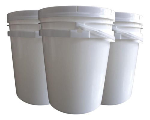 Cubeta de ordeño de 20 litros - 3 unidades