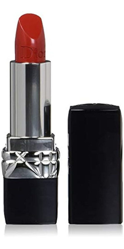 Dior Rouge Dior Lápiz Labial - 999 Rojo, 0.12 Oz