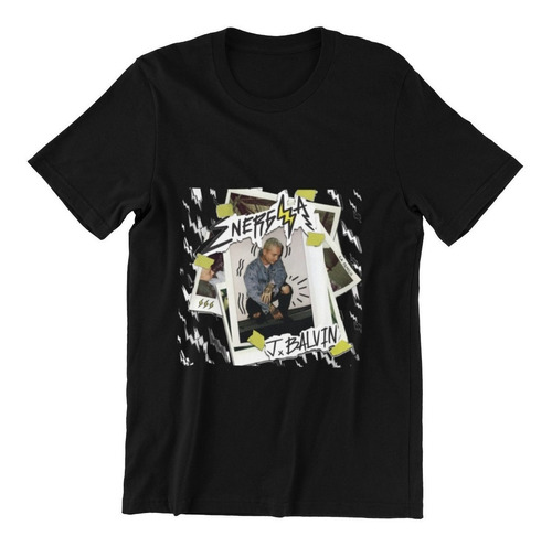 Polera Unisex J Balvin Regaeton Musica Algodon Poster