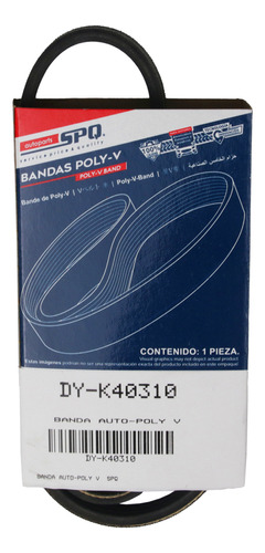 Banda Poly-v Accesorios Pontiac Matiz G2 1.0 2009