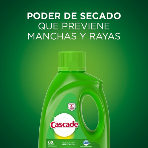 Lavavajillas En Gel Cascade Aroma Fresh 2,12 Kg