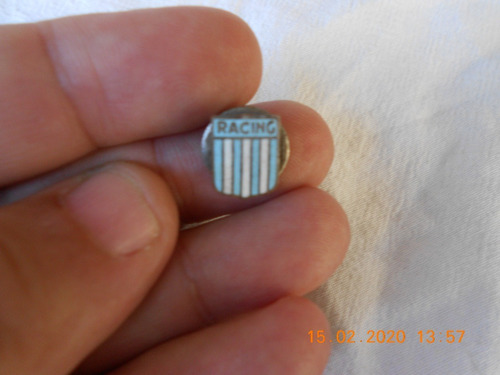 Pin Antiguo Distintivo De Futbol Racing Club De Avellaneda