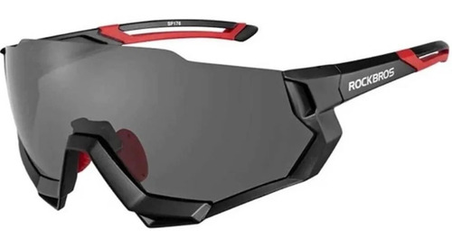 Imagem 1 de 5 de Óculos Rockbros Polarizado Uv400 5 Lentes Bike Mtb Speed