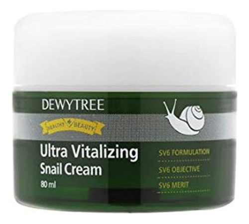 Dewytree Ultra Vitalizing Snail Cream 80ml Antienvejecimient