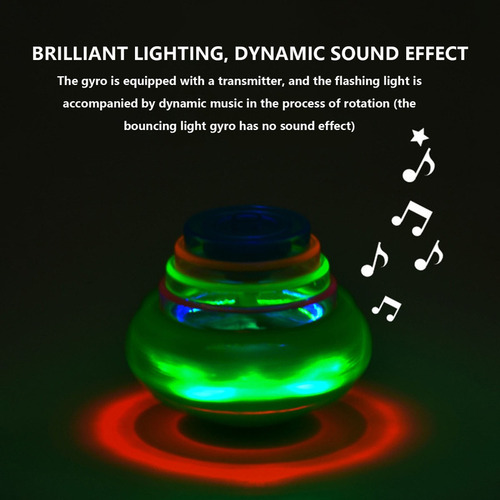 Pelotas Giratorias H Toy Up Para Niños, Luces Led Parpadeant