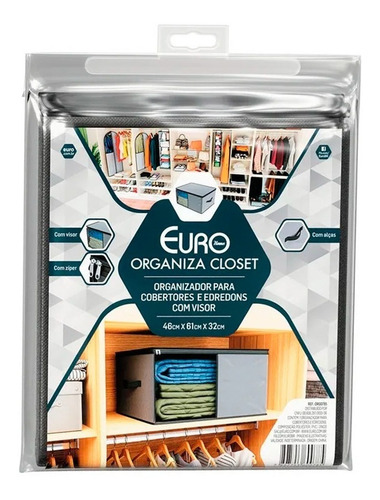 Caixa Organizadora Cobertores E Edredons Guarda Roupa Closet