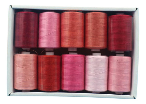 Kit De Hilos De Coser De Poliéster, 10 Uds., Hilo De Para