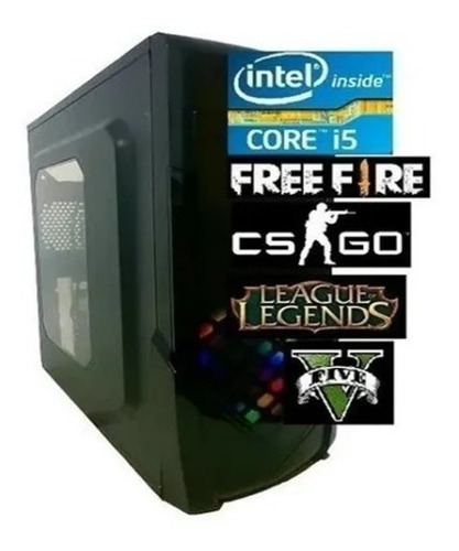 Cpu Pc Gamer Intel  Barato Core I5 3.2ghz 8gb Hd 1tb 500wts