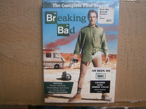Breaking Bad Primera Temporada 3 Dvds Import Bryan Cranston